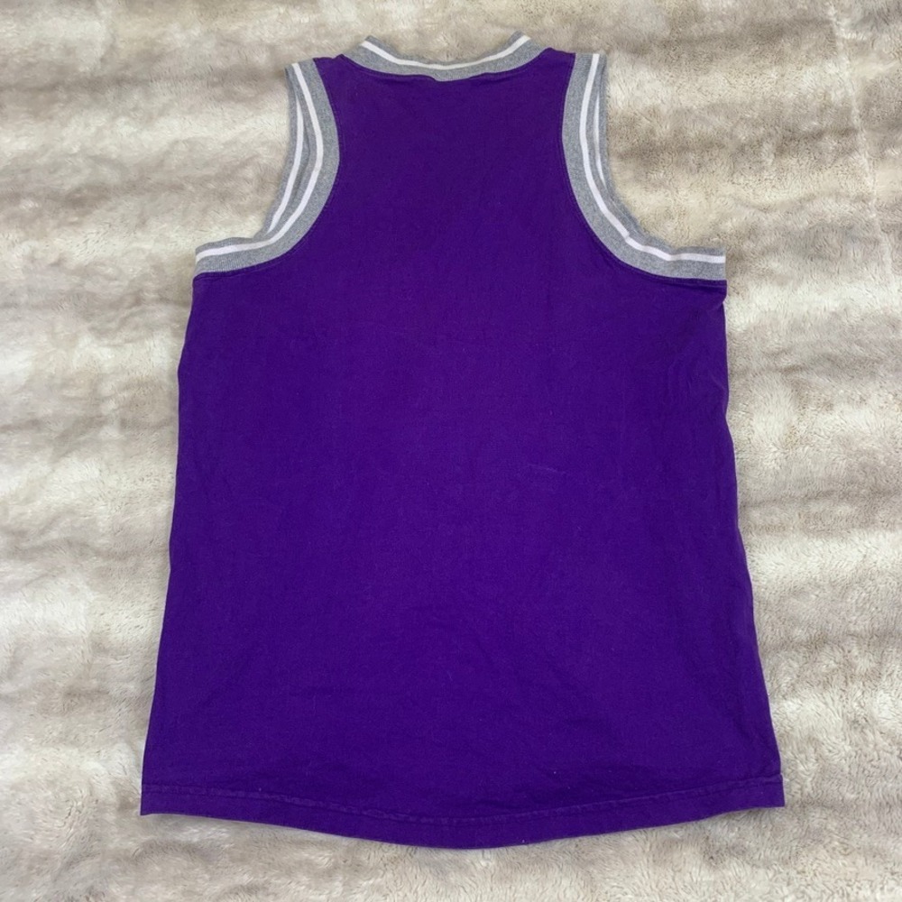 Wilson Mens Athletic Dept Tank Top V-Neck Jersey Large Vintage Style 90's - Picture 6 of 7